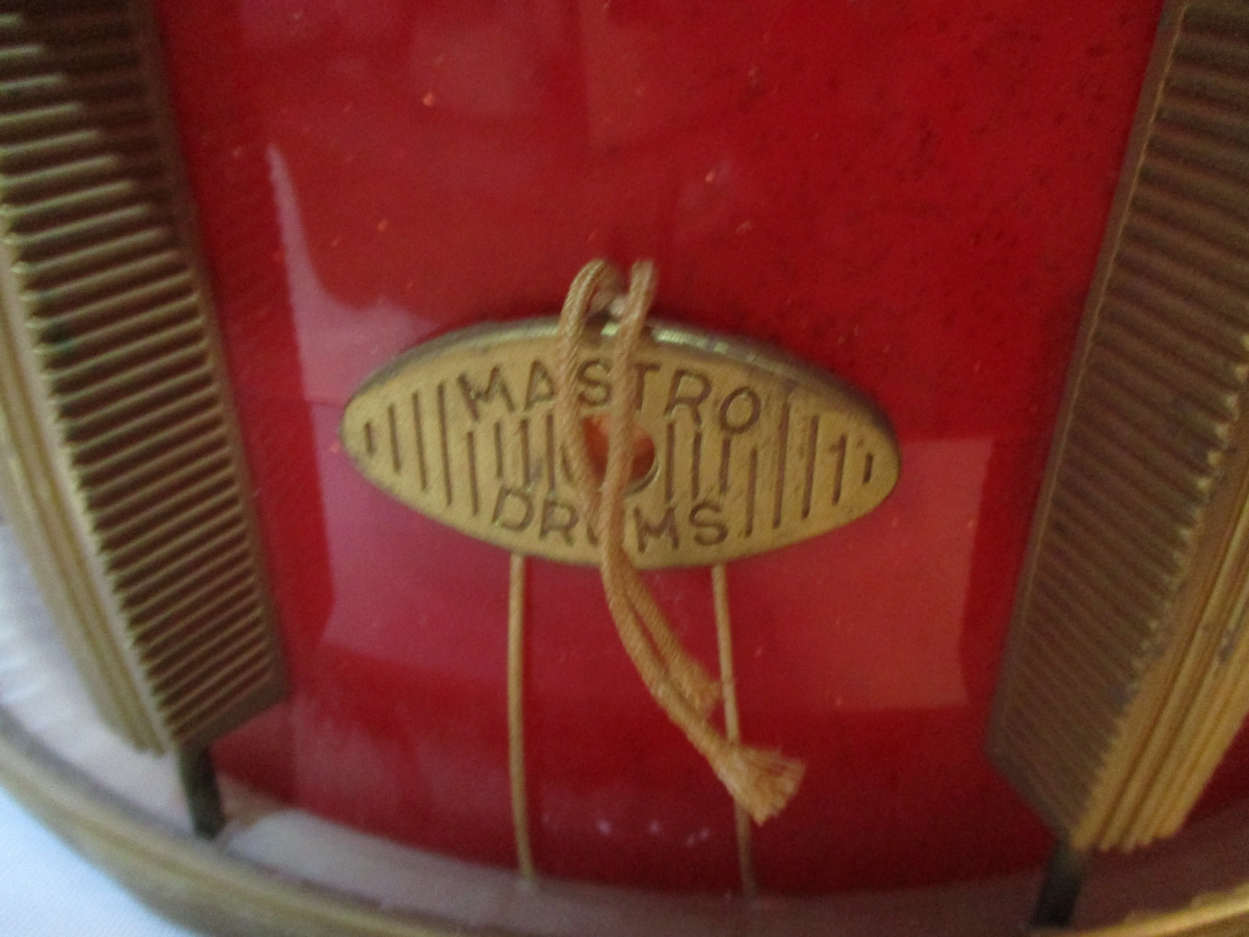 1960s MASTRO DRUM PERCUSSION Cymbal Wire Brush MUSIC Instrument Bundle