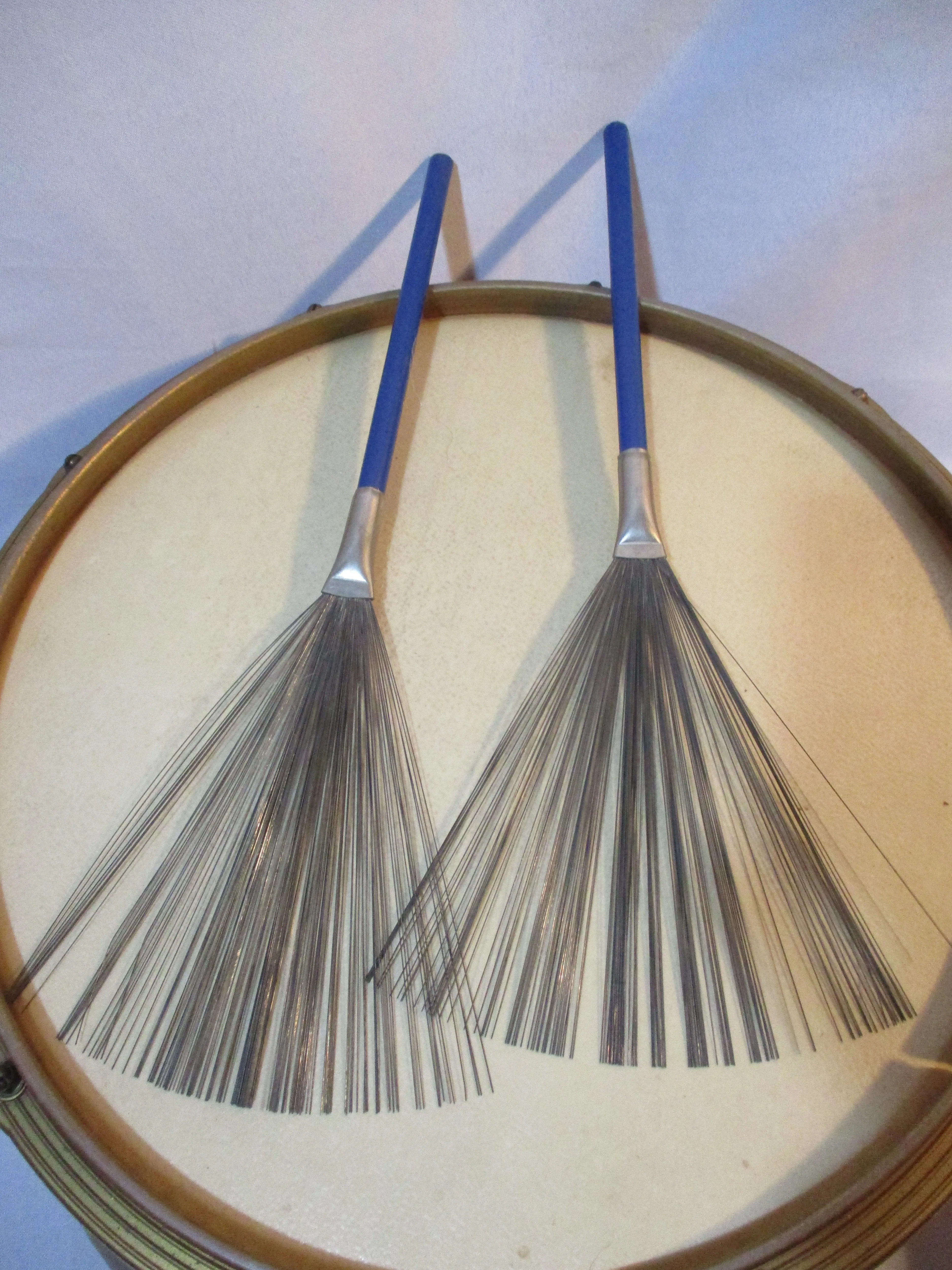 1960s MASTRO DRUM PERCUSSION Cymbal Wire Brush MUSIC Instrument Bundle