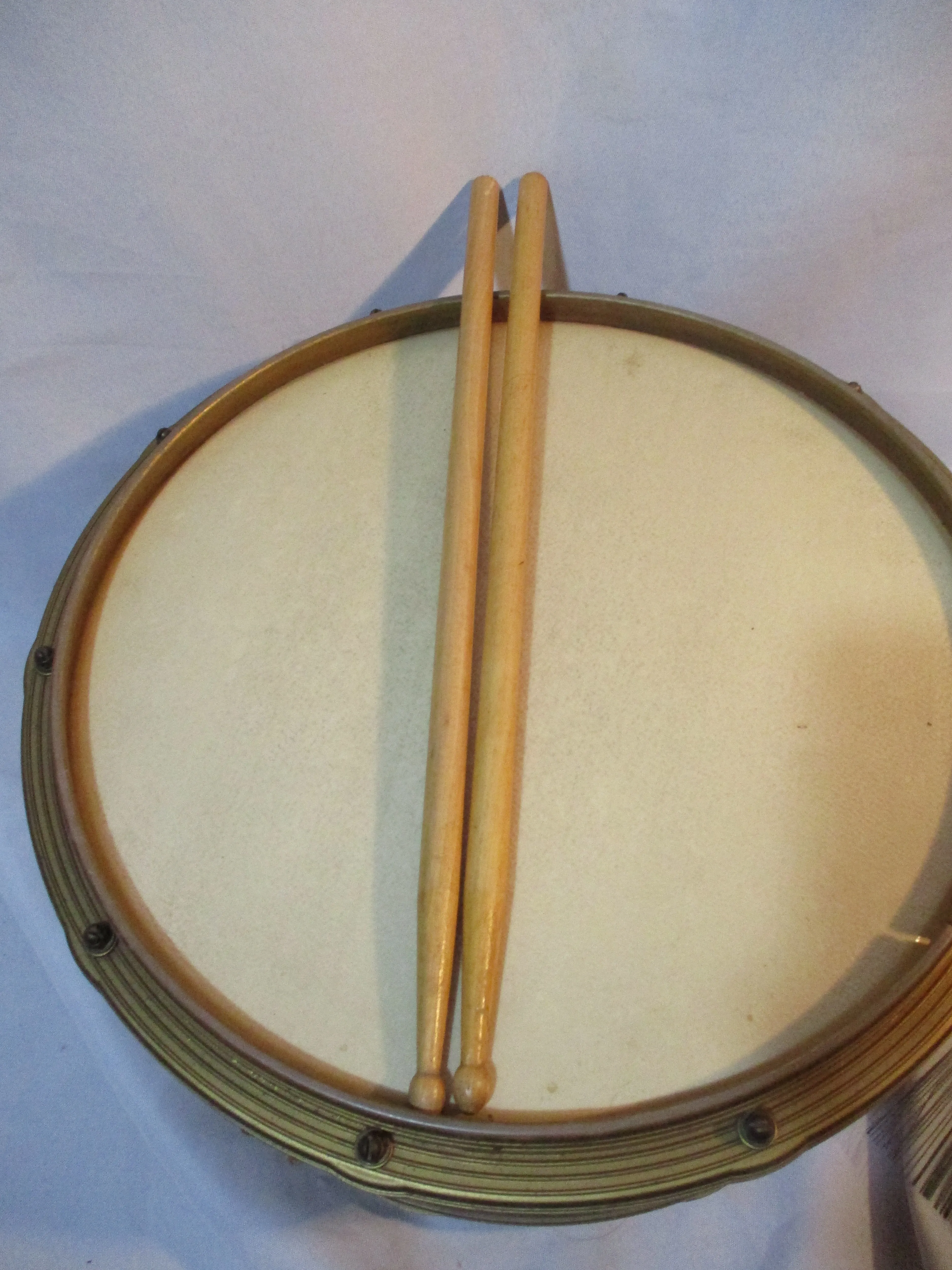 1960s MASTRO DRUM PERCUSSION Cymbal Wire Brush MUSIC Instrument Bundle