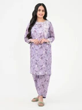 2 Piece Lawn Suit-Embroidered(Pret)