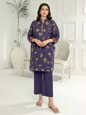 2 Piece Lawn Suit-Pasted Printed (Unstitched)