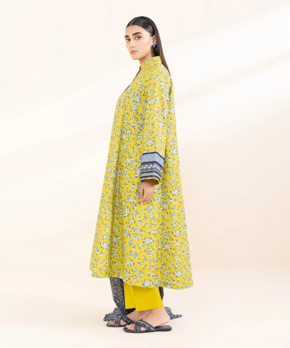 3 Piece - Printed Lawn Suit