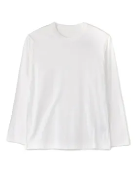 60/2 COTTON SUVIN GIZA JERSEY LONG SLEEVE T-SHIRT (M)