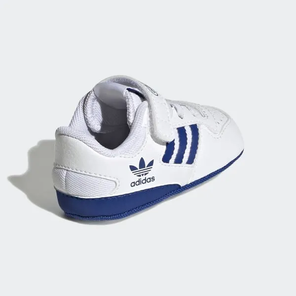 Adidas Infant Forum Low Crib - White/Royal Blue