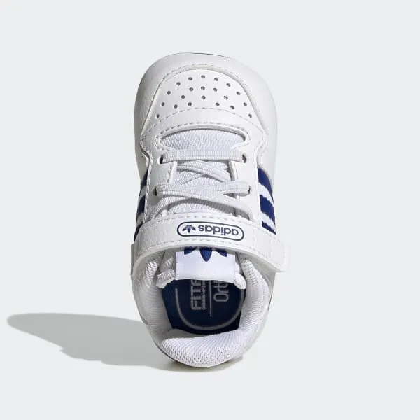 Adidas Infant Forum Low Crib - White/Royal Blue