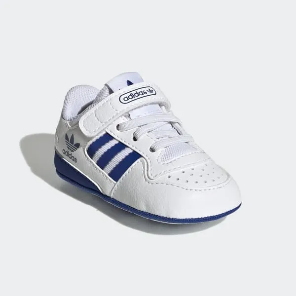 Adidas Infant Forum Low Crib - White/Royal Blue
