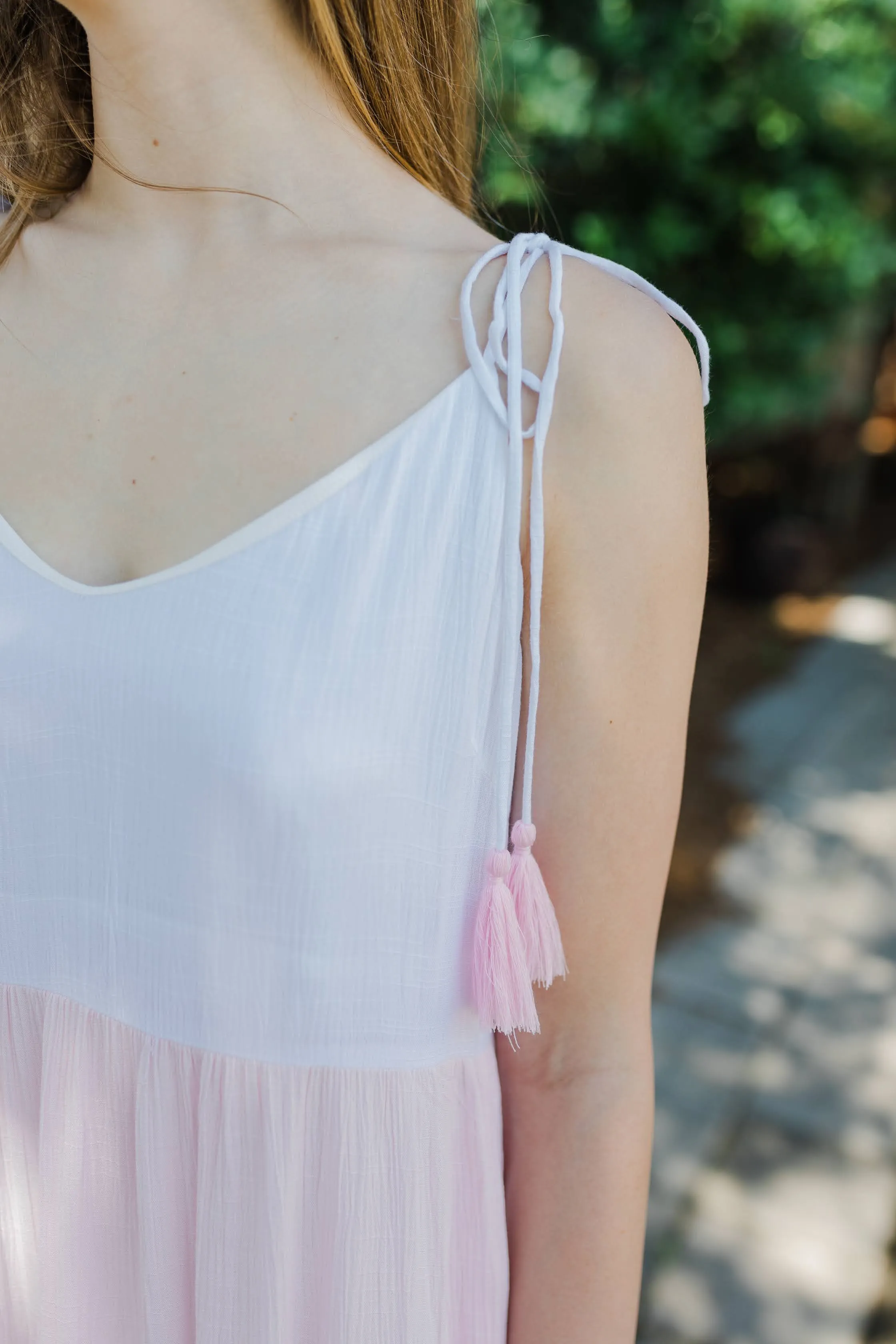 Amelia Colorblock Maxi Dress