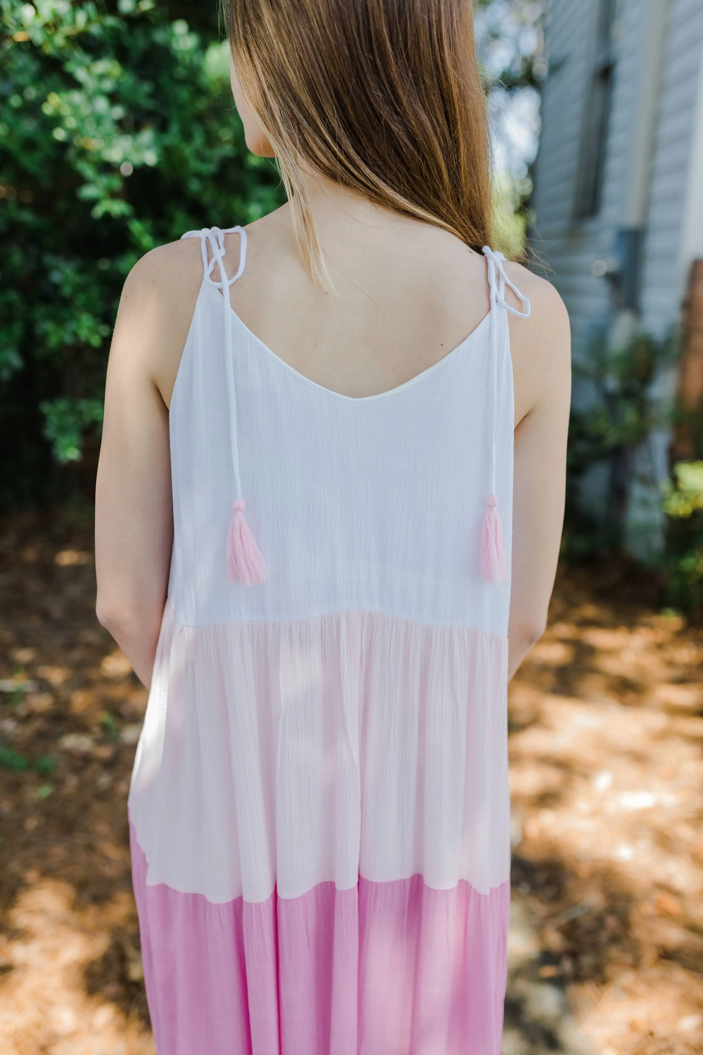 Amelia Colorblock Maxi Dress