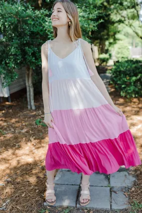 Amelia Colorblock Maxi Dress