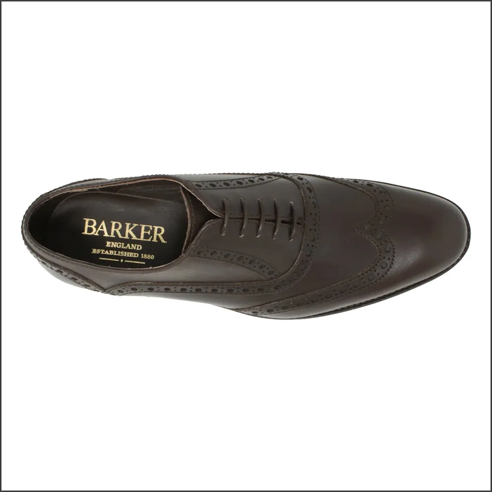 Barker Grant - Dark Brown Calf^