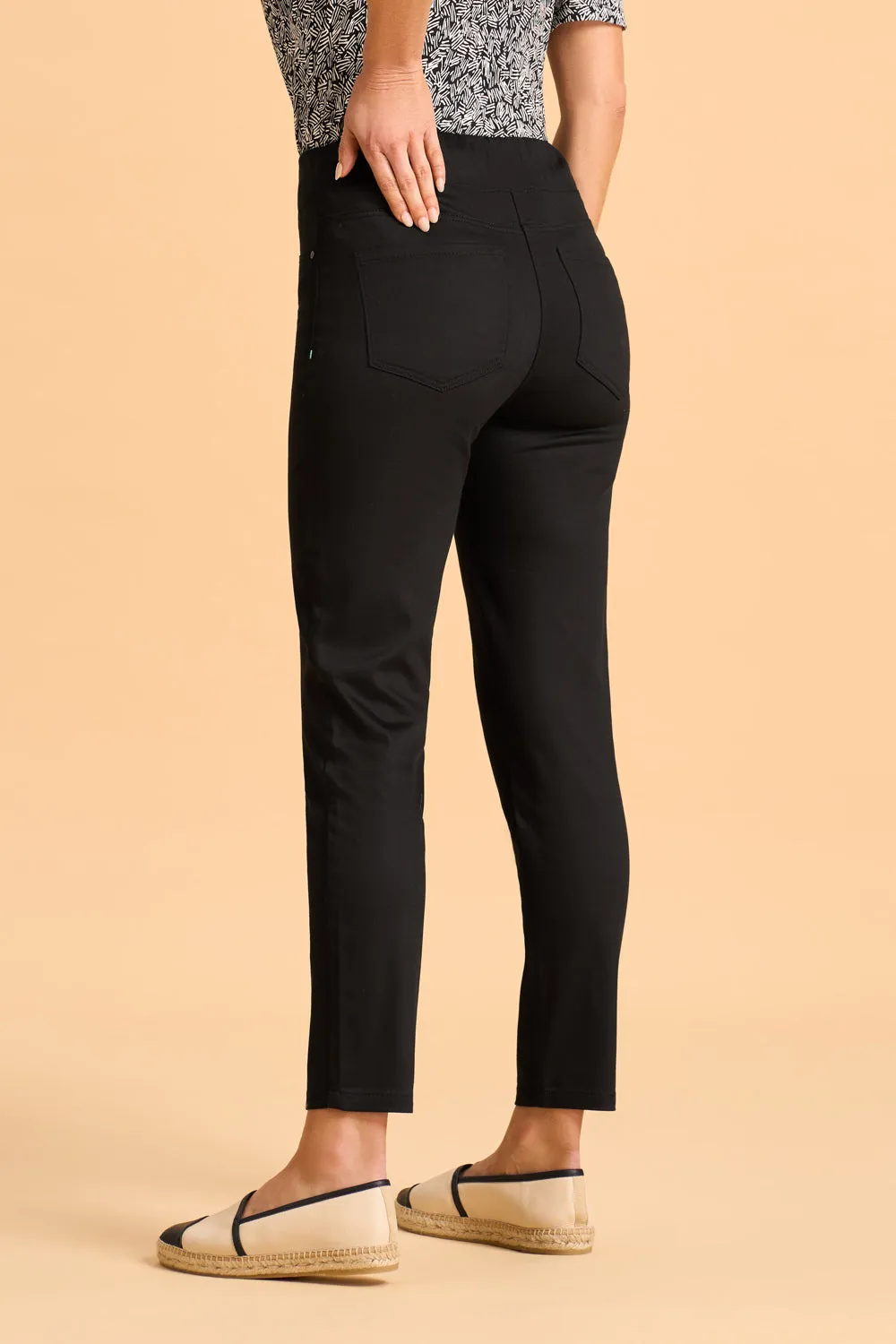 Bengajean 7/8 Skinny Leg - Black Noir