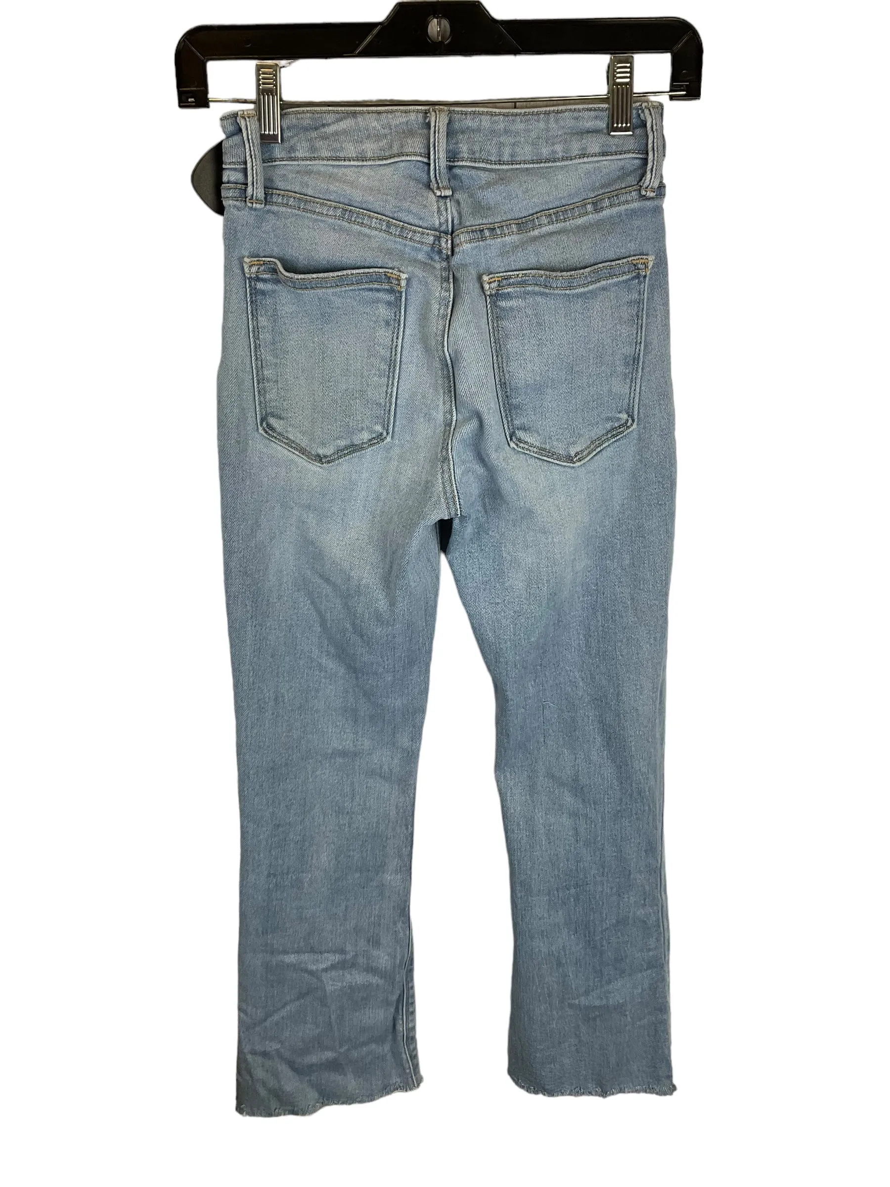 Blue Denim Jeans Designer Just Black, Size 0