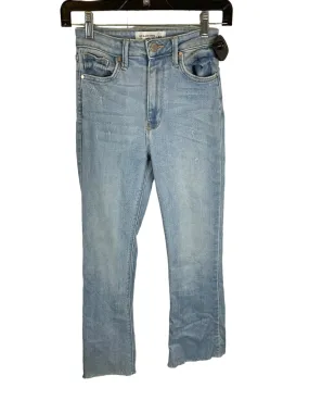 Blue Denim Jeans Designer Just Black, Size 0