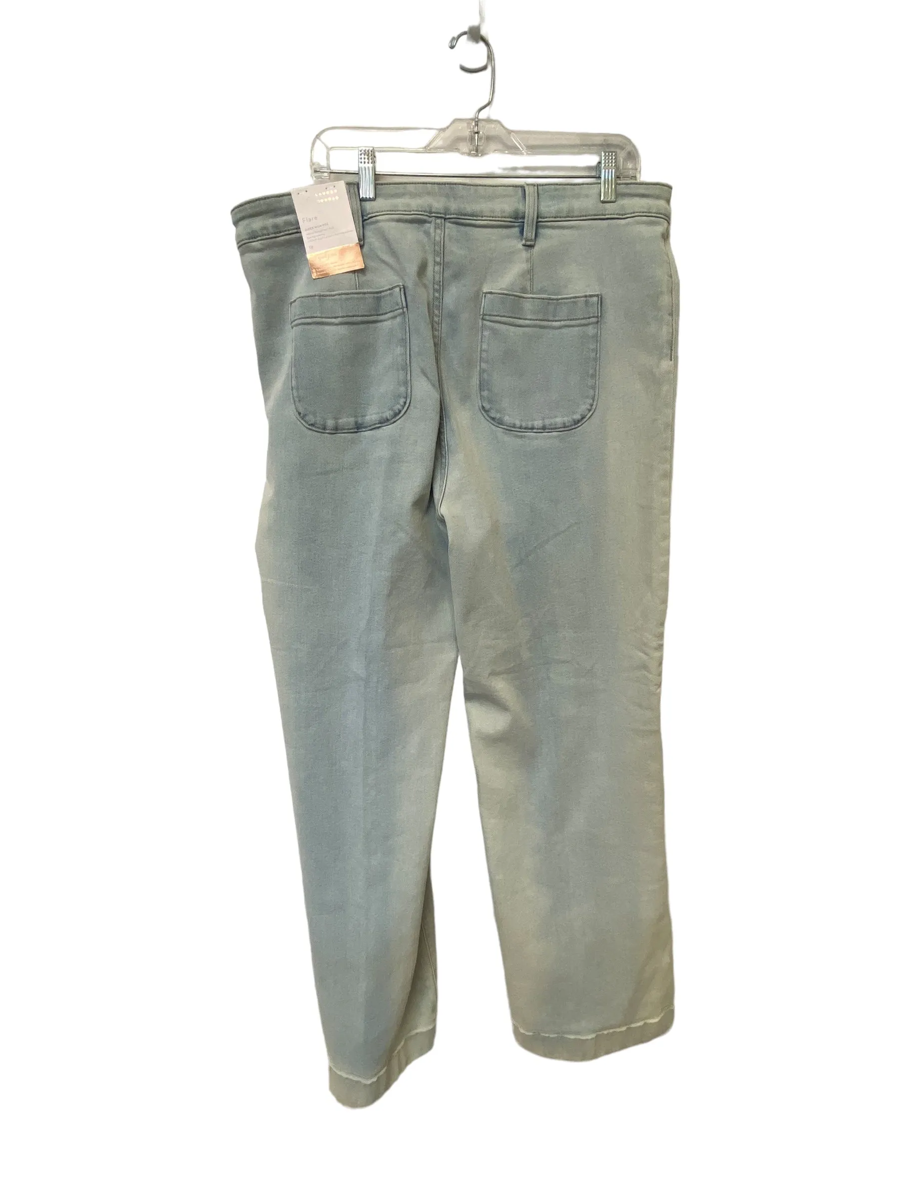 Blue Denim Jeans Flared Lc Lauren Conrad, Size 18