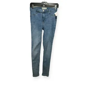 Blue Denim Jeans Skinny Free People, Size 2