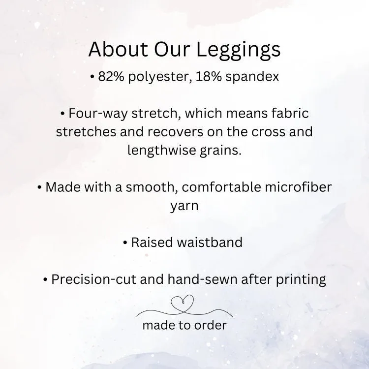 Blue Mosaic Comfy Leggings