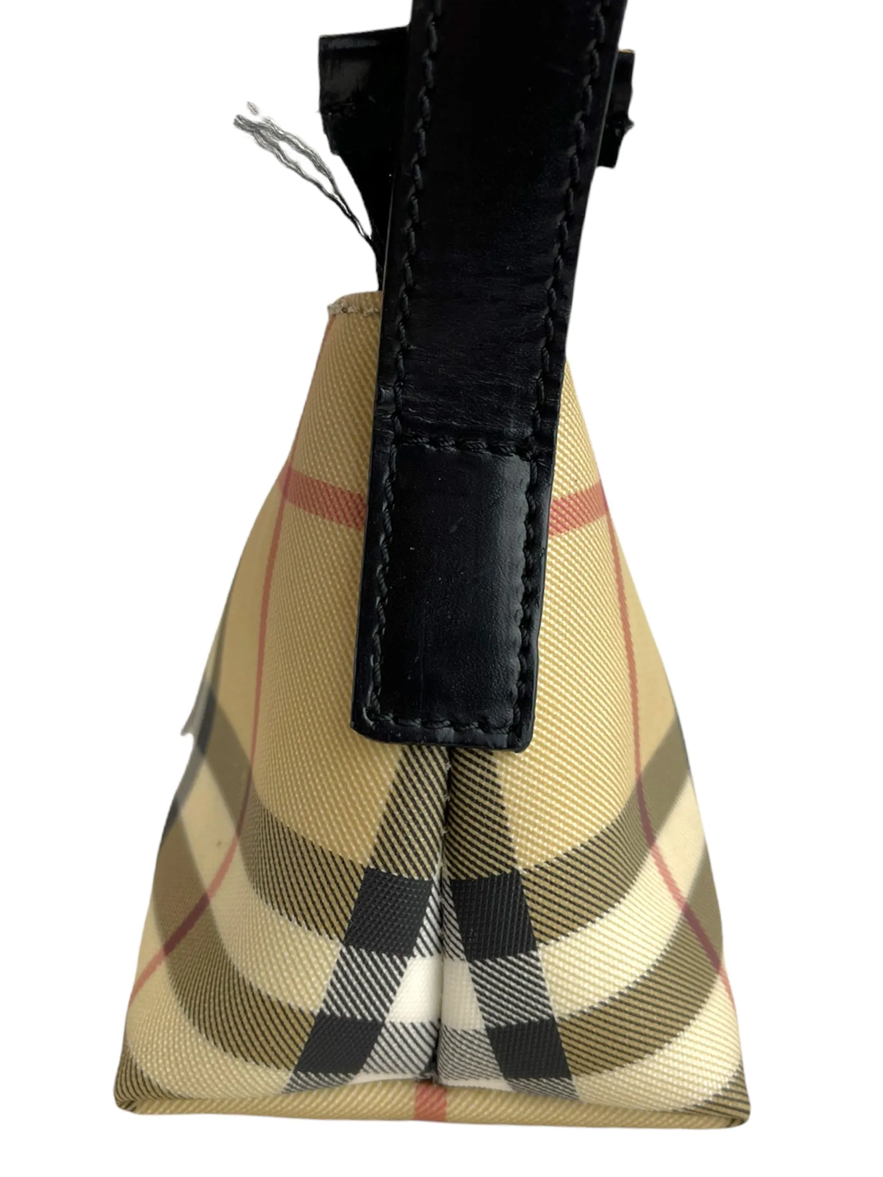Burberry Classic Plaid Canvas Pochette