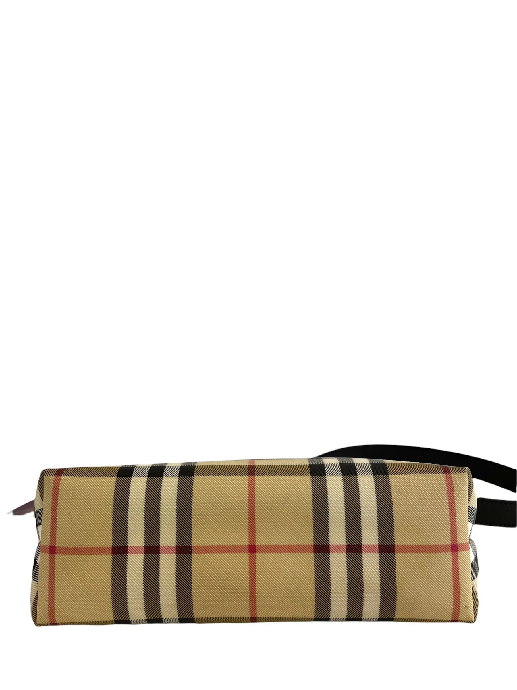 Burberry Classic Plaid Canvas Pochette