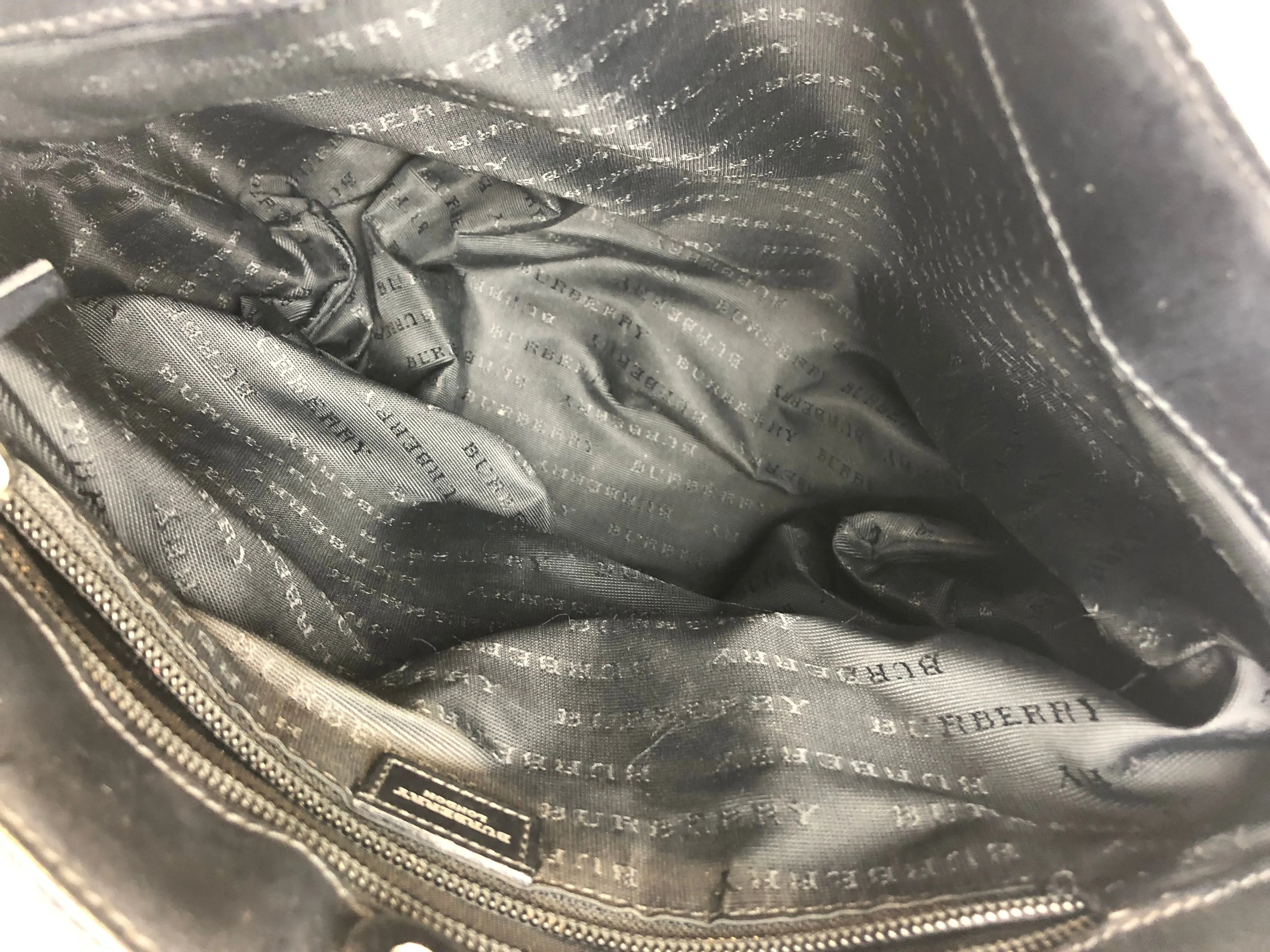 Burberry Classic Plaid Tote Bag