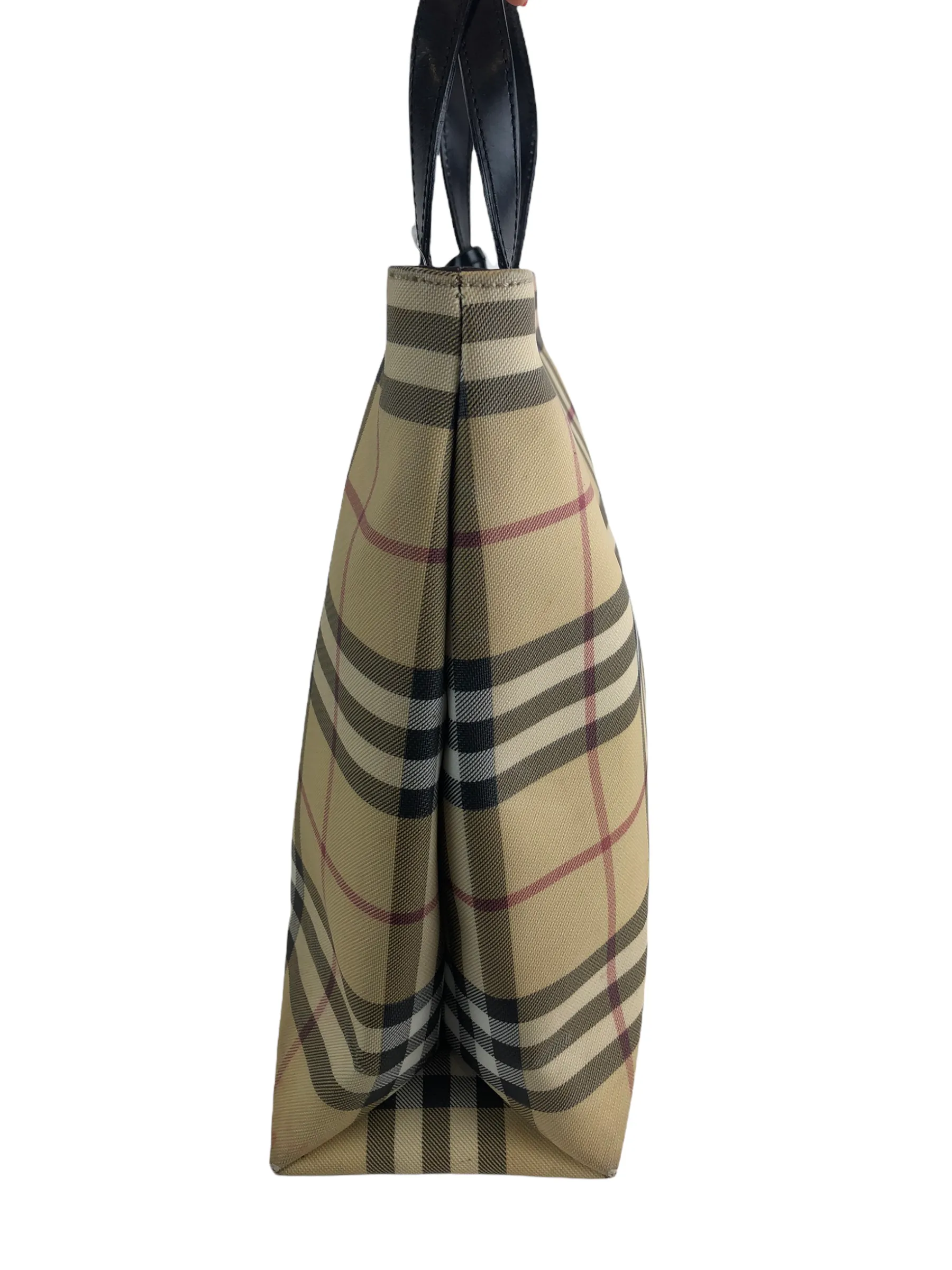 Burberry Classic Plaid Tote Bag
