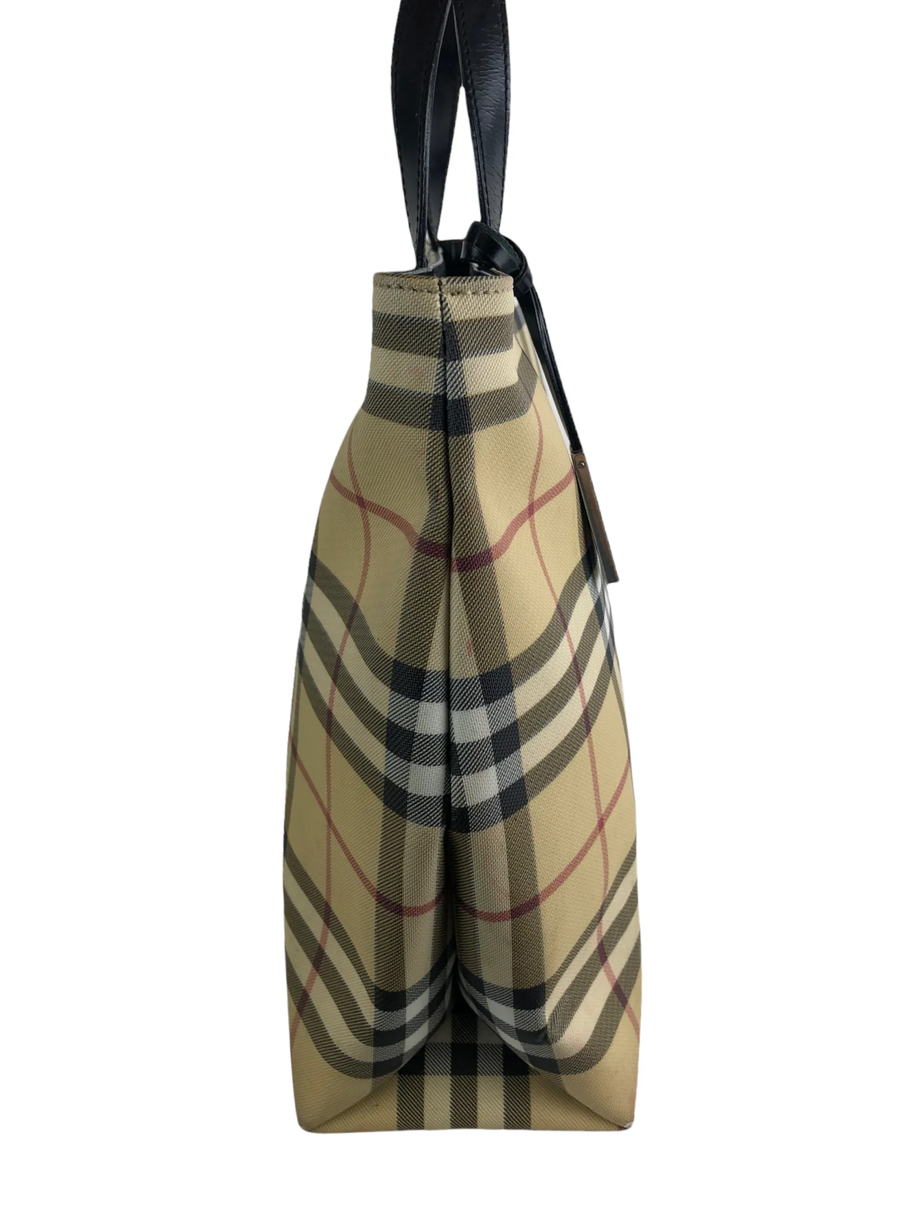 Burberry Classic Plaid Tote Bag