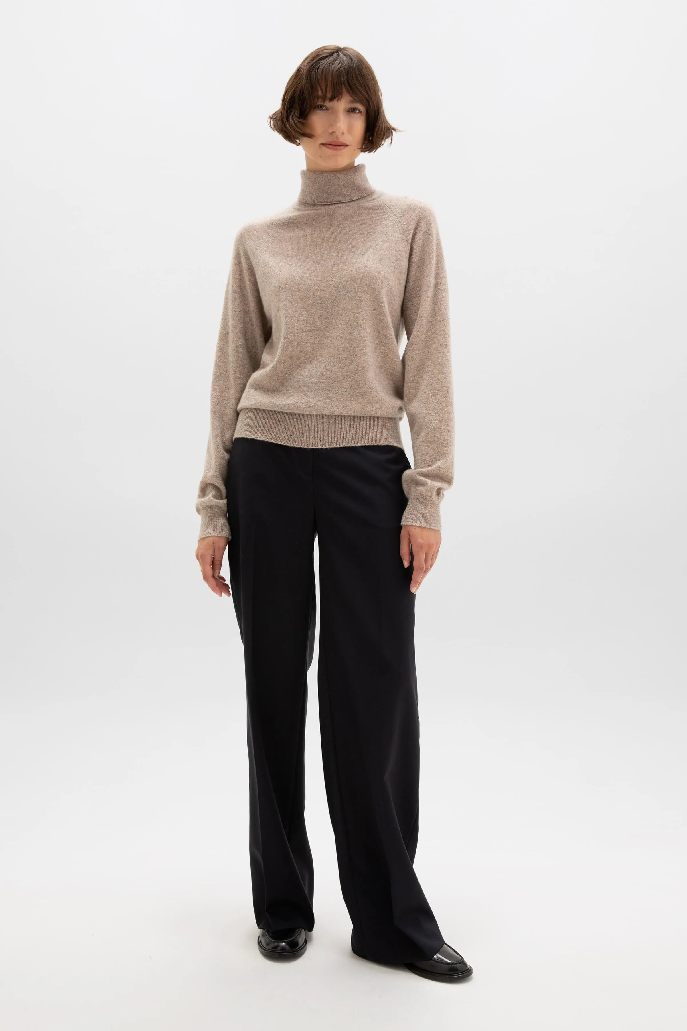 Cashmere Roll Neck