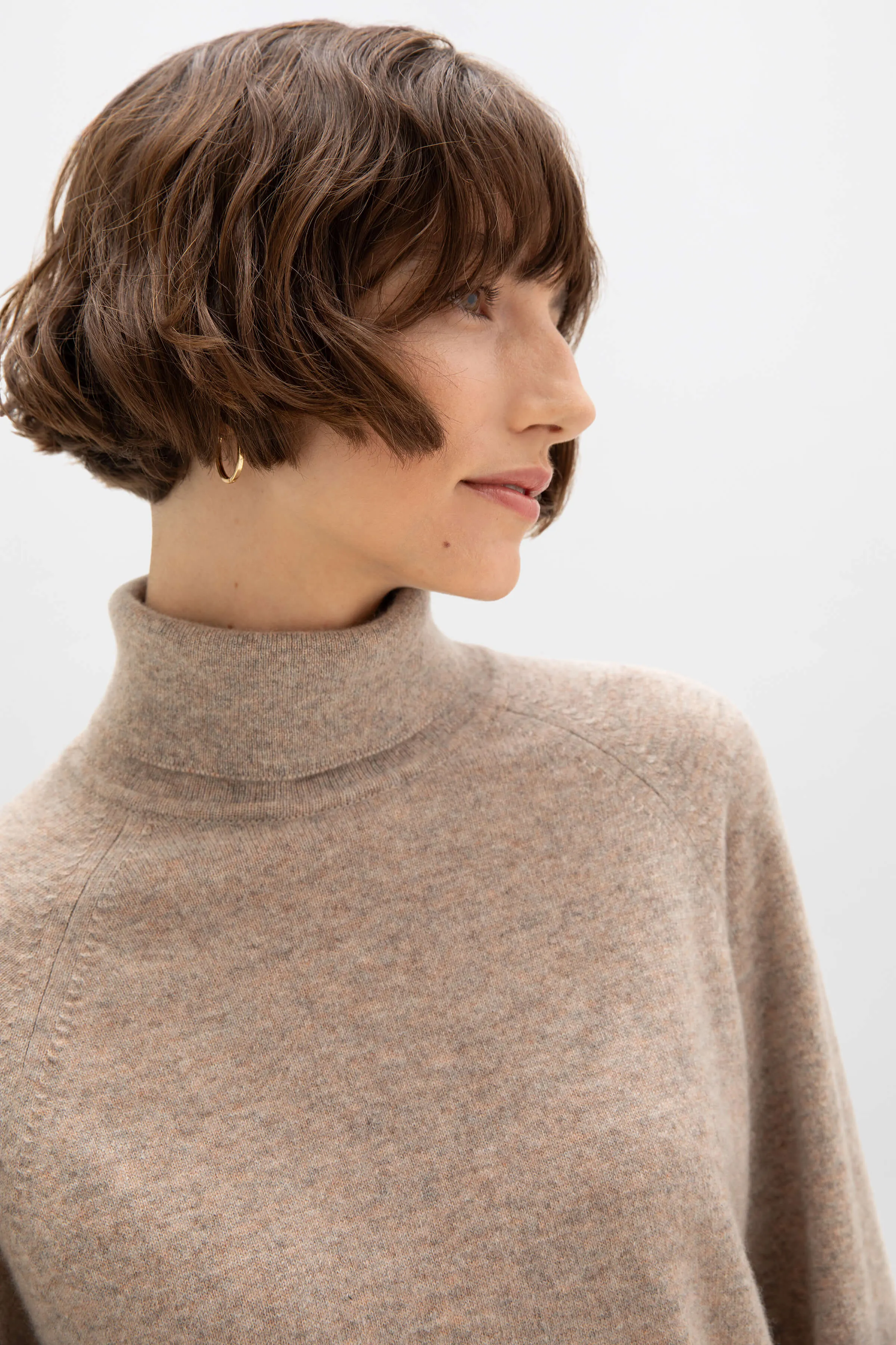 Cashmere Roll Neck