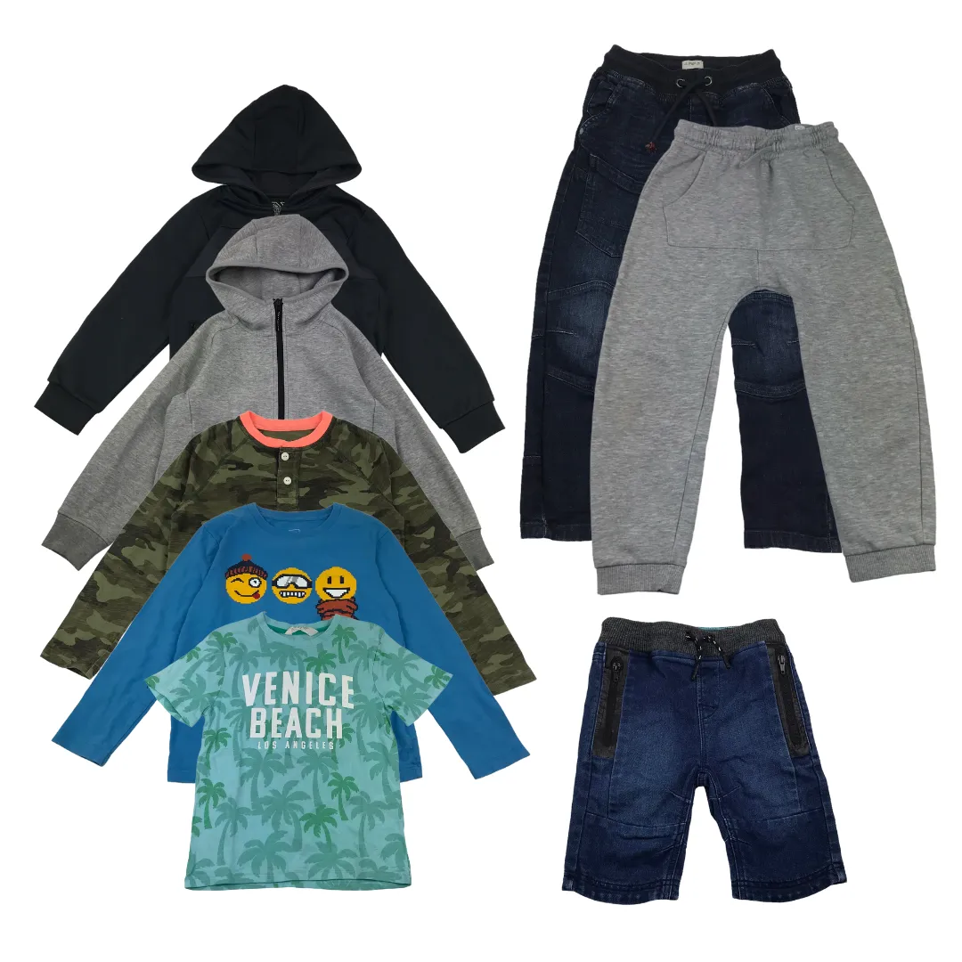 Casualwear Navy and Grey Bundle of Clothing Age 6