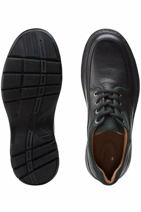 Clarks Un Brawley Lace black Extra Wide