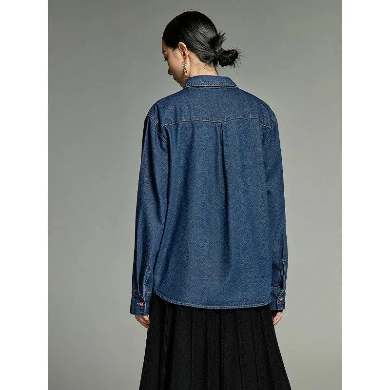 Classic Women’s Denim Shirt – Winter 2024