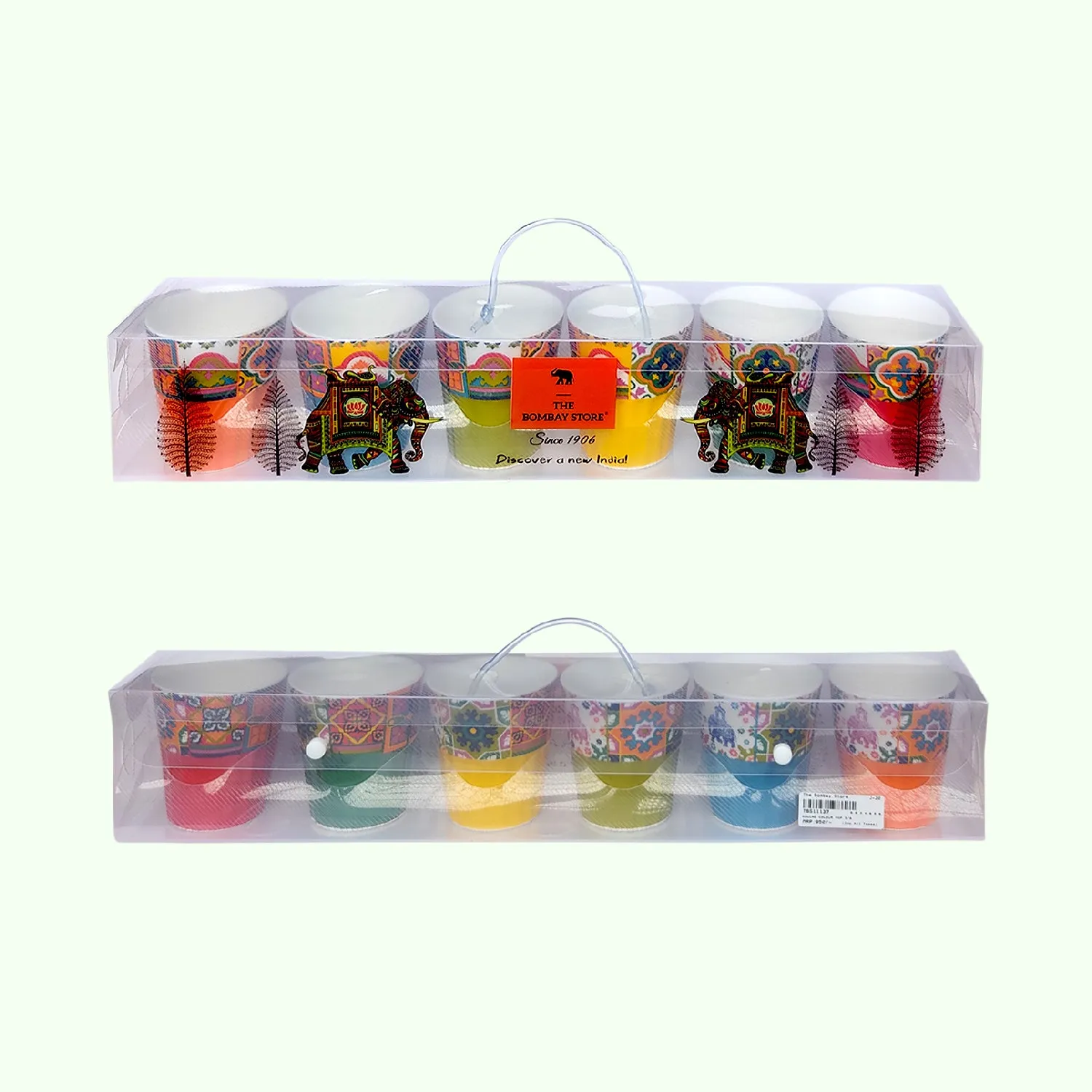 Colour Pop Kullads Set of 6 (180 ml each)