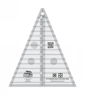 Creative Grids - 45 Degree Triangle Ruler