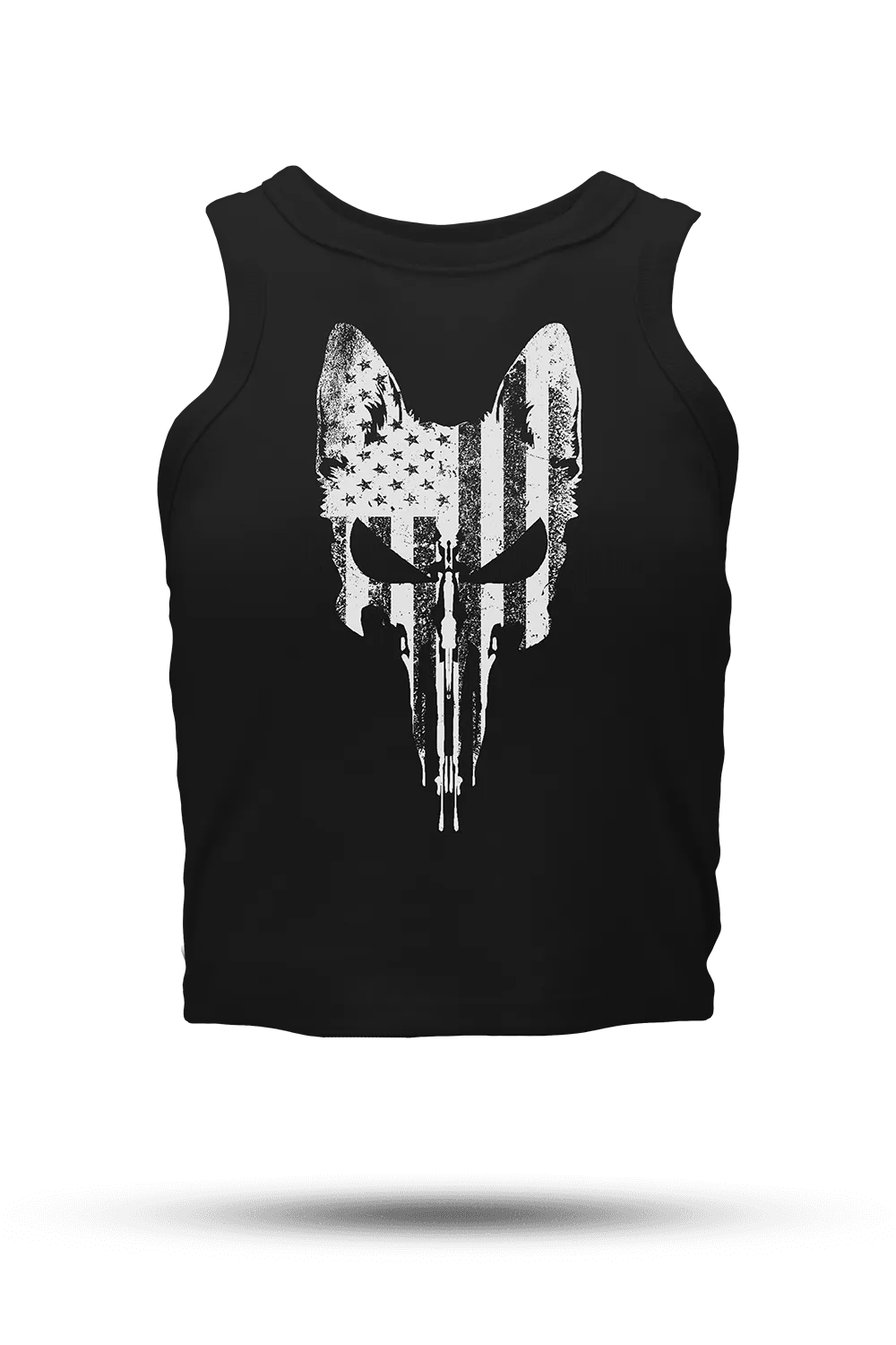 Crop Tank - Rex Skull Flag
