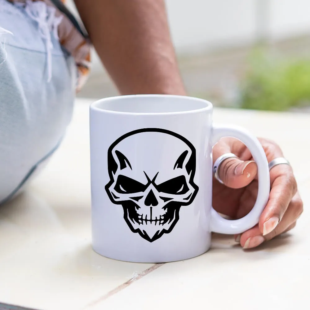 Detailed Skull Vector Design
