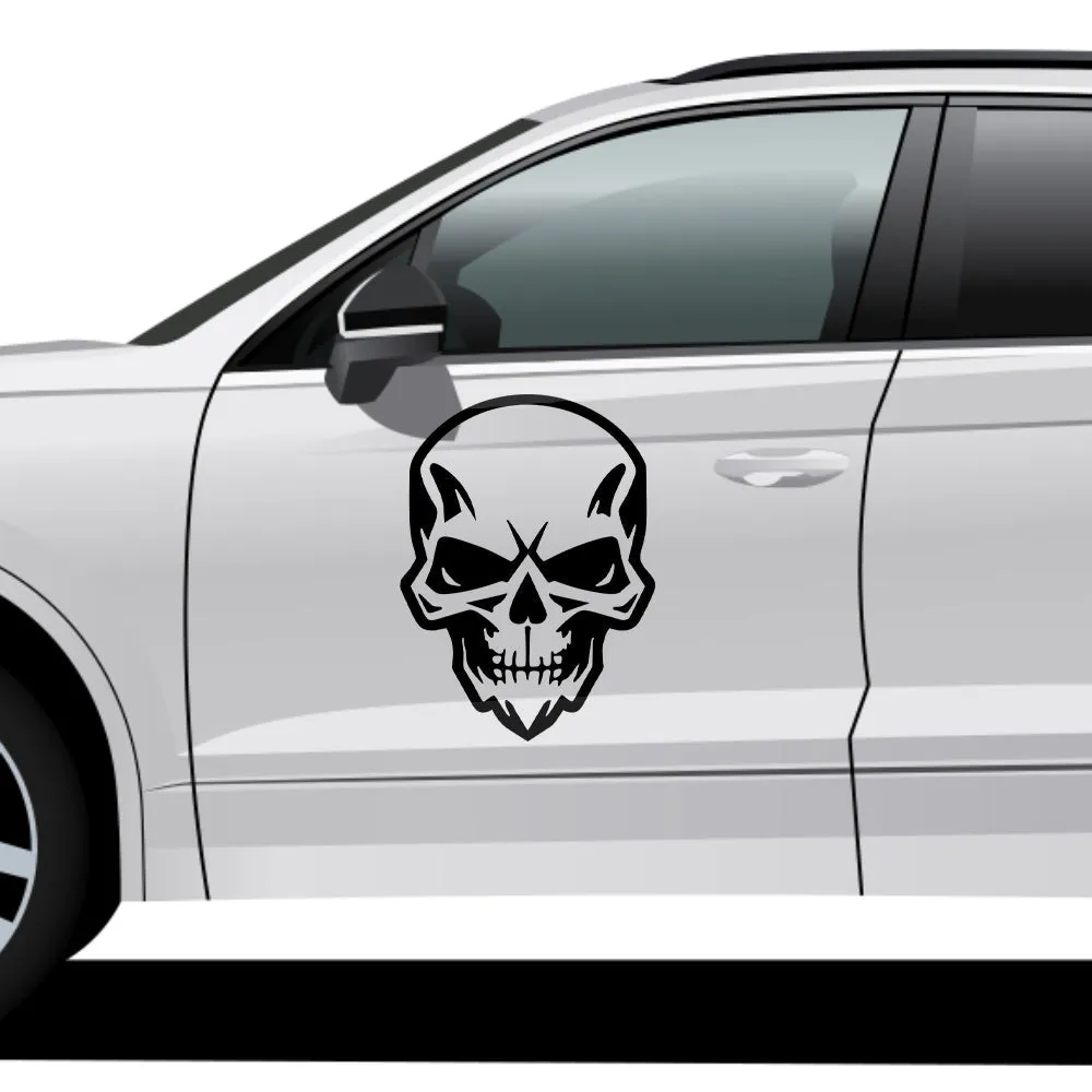 Detailed Skull Vector Design