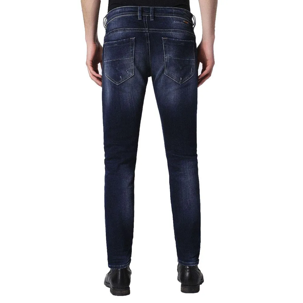 Diesel Thommer 0860L Slim Skinny Jeans - Dark Blue