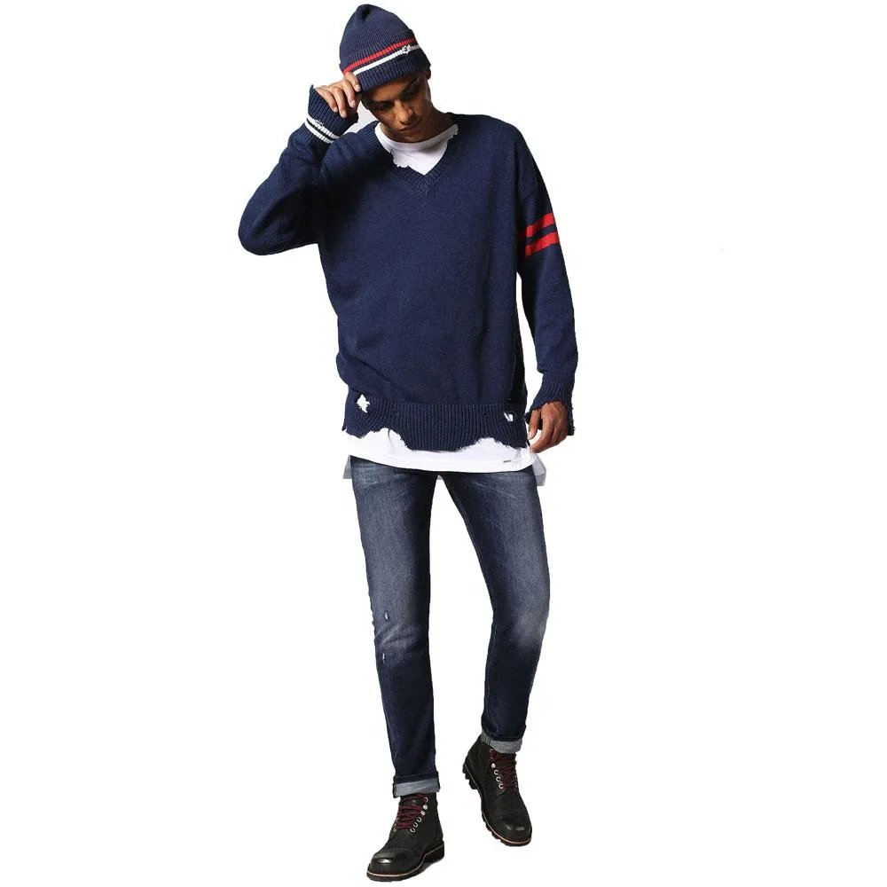 Diesel Thommer 0860L Slim Skinny Jeans - Dark Blue
