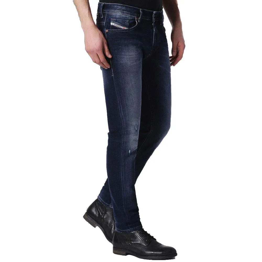 Diesel Thommer 0860L Slim Skinny Jeans - Dark Blue