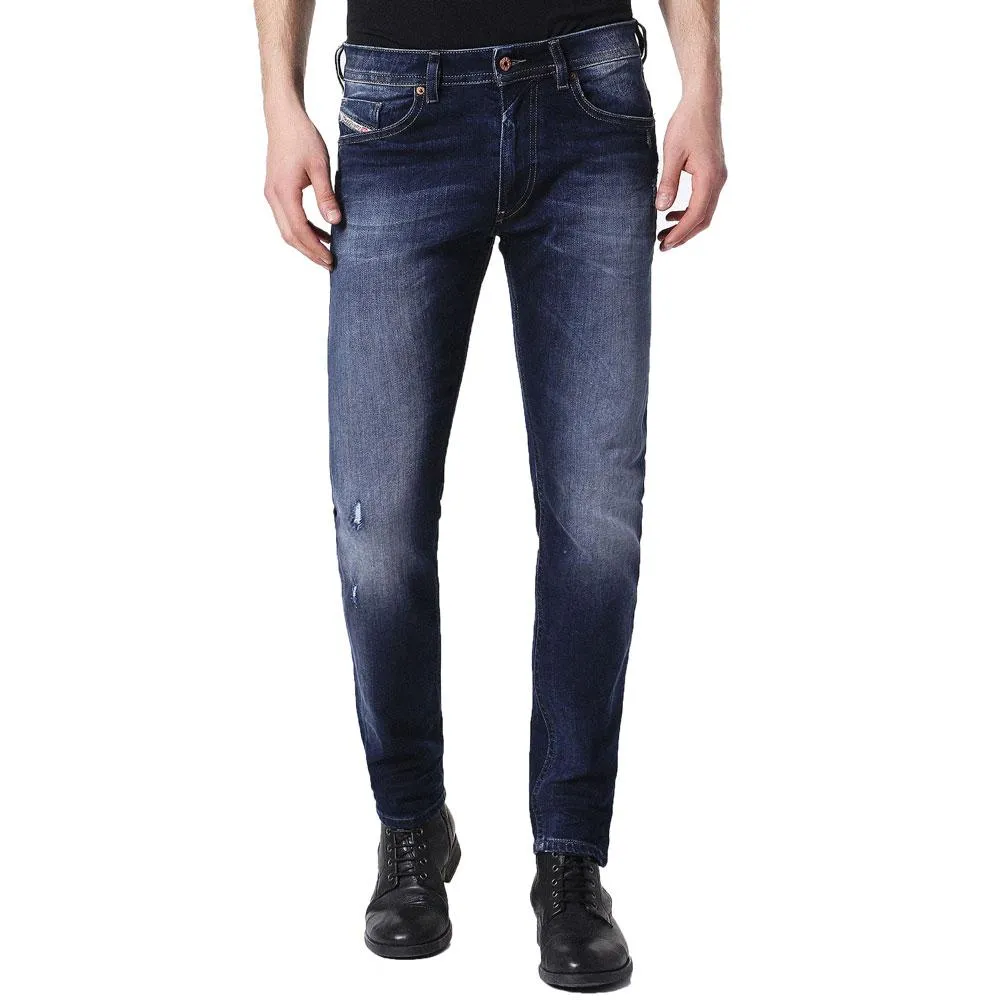 Diesel Thommer 0860L Slim Skinny Jeans - Dark Blue