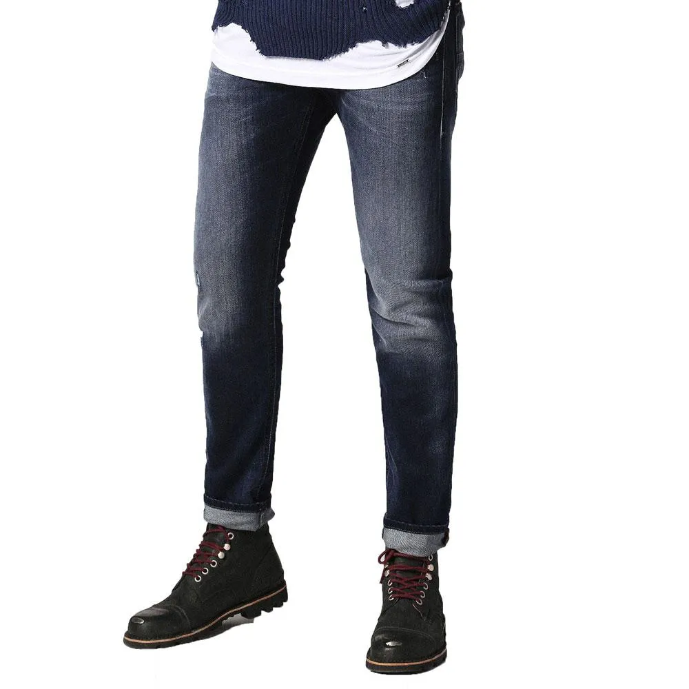 Diesel Thommer 0860L Slim Skinny Jeans - Dark Blue