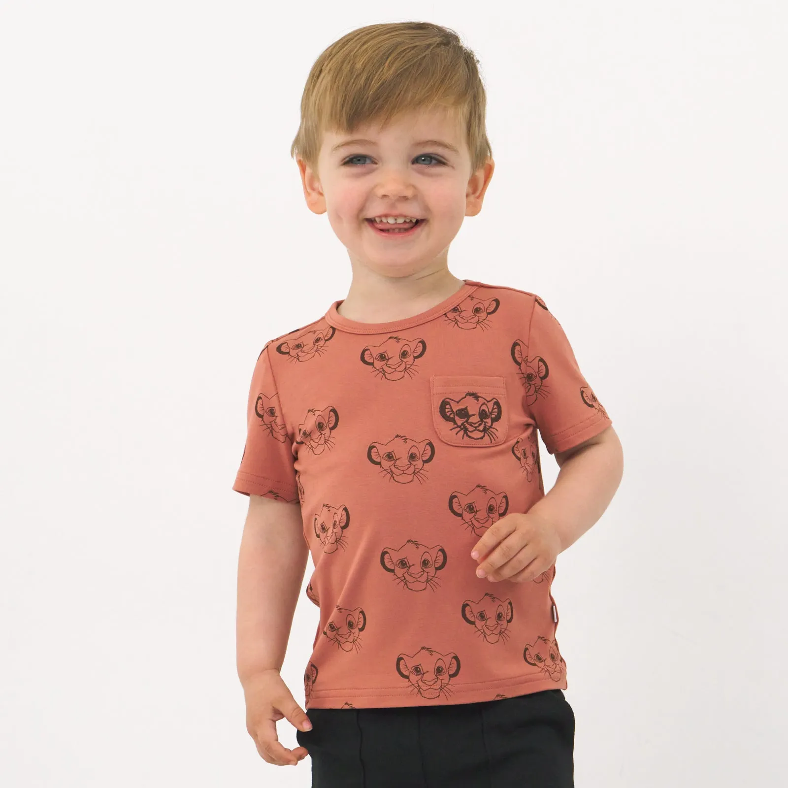 Disney Sweet Simba Embroidered Pocket Tee