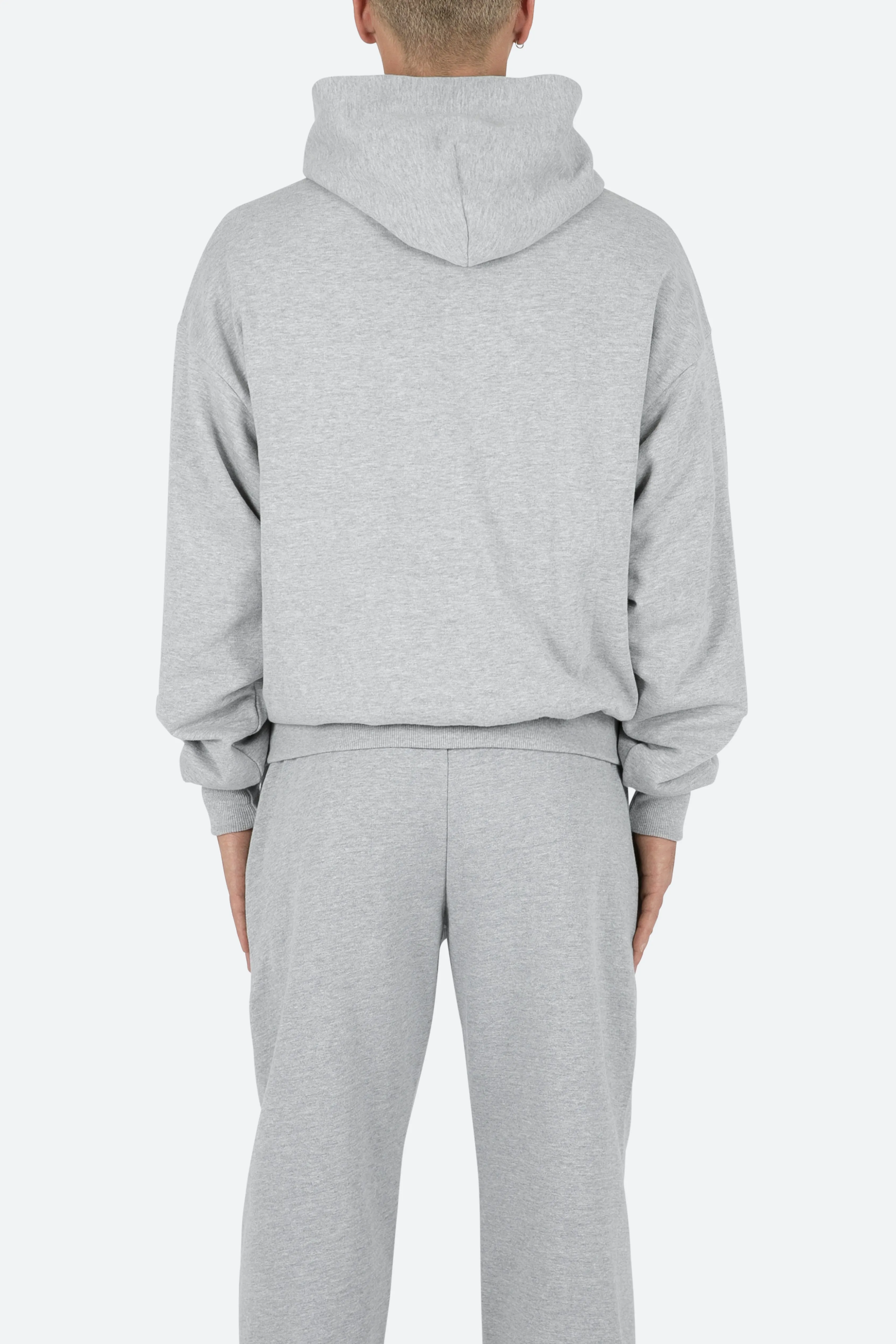 Double Layer Hoodie - Grey