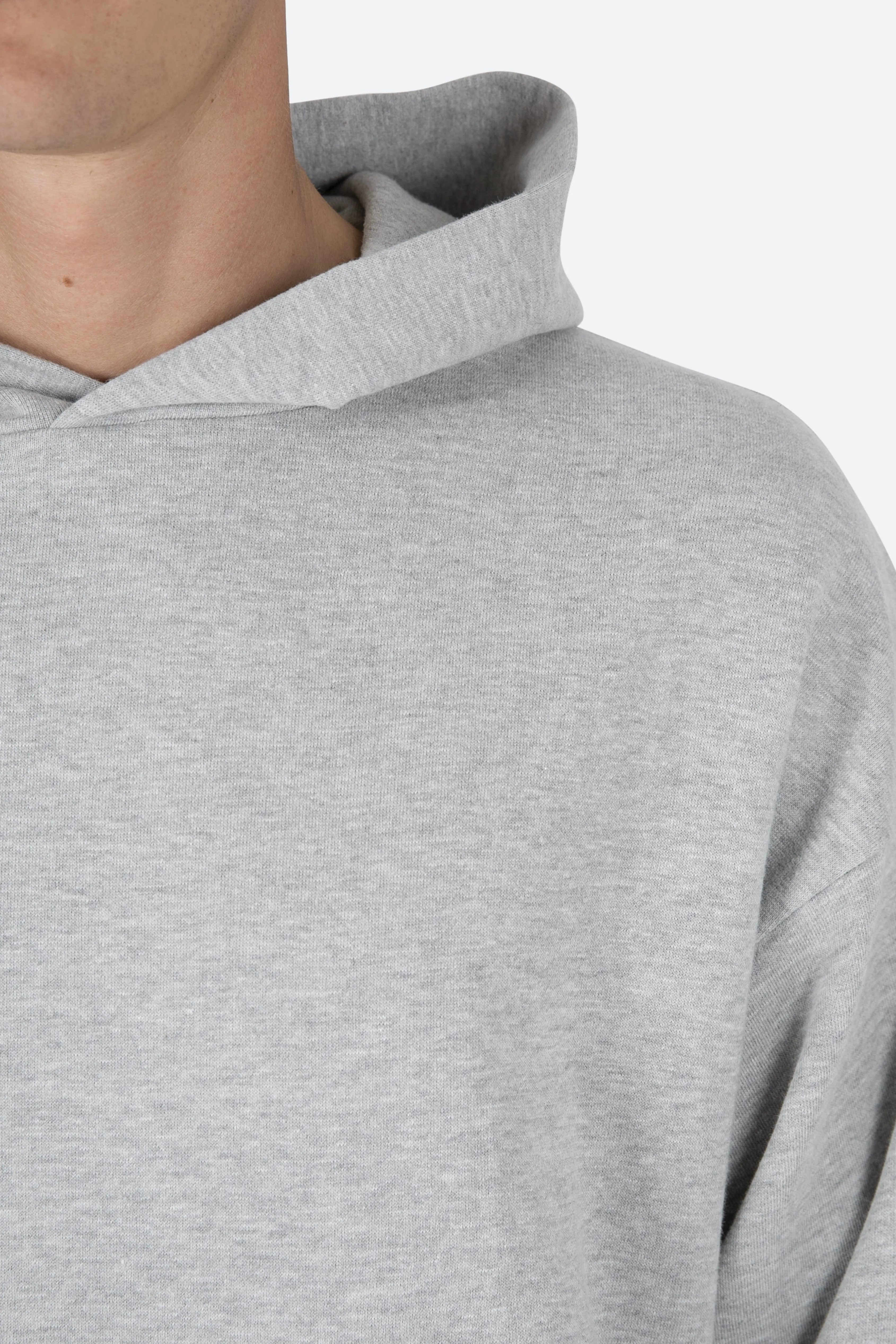 Double Layer Hoodie - Grey
