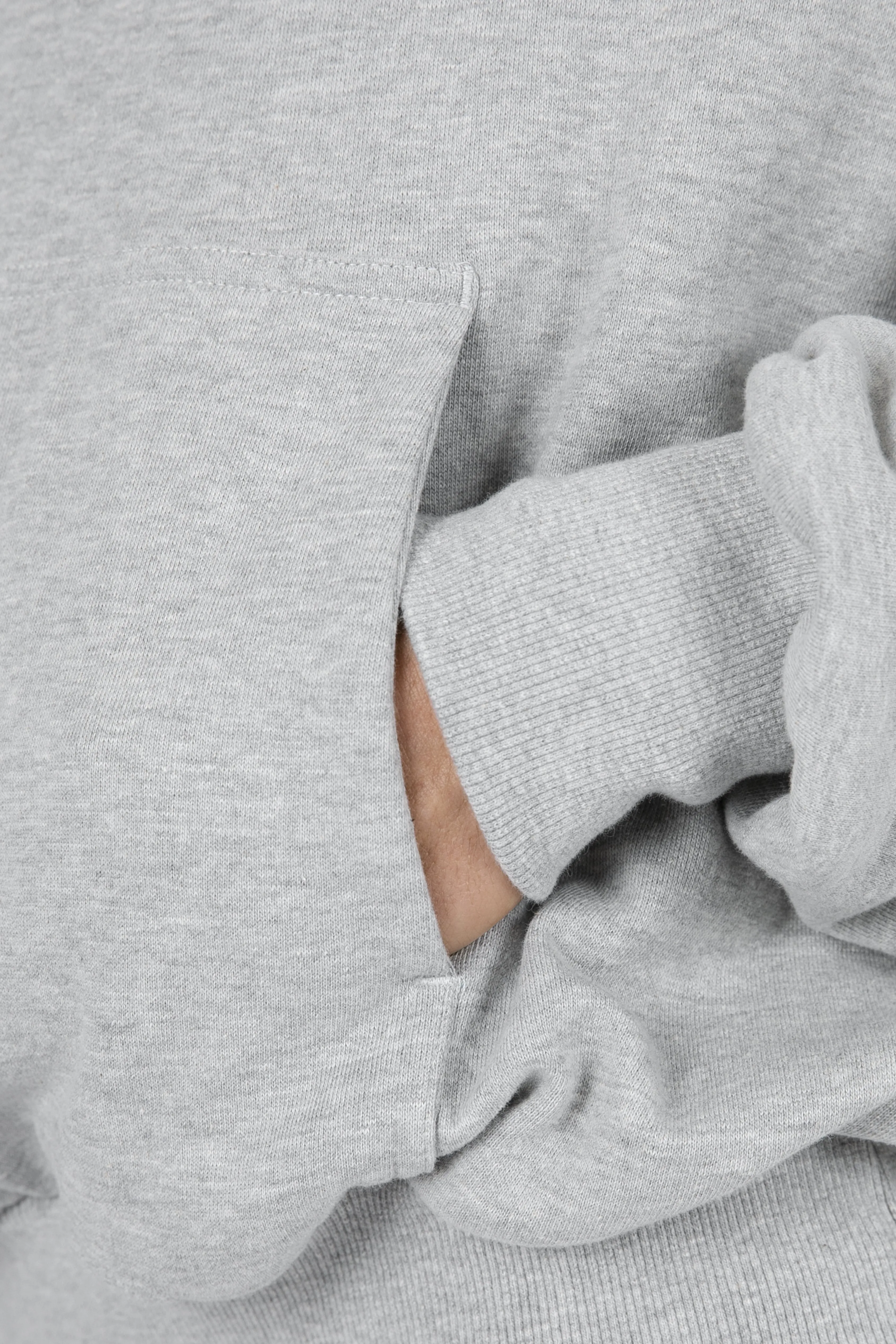 Double Layer Hoodie - Grey