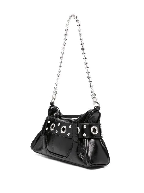 DSQUARED GOTHIC LEATHER BELT BAG