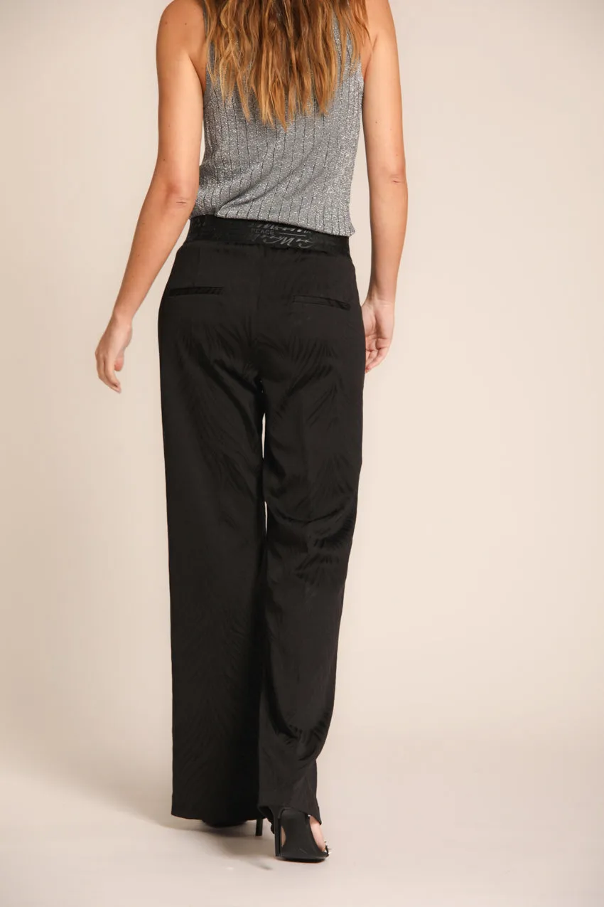 Easy Straight women's chino pants in jersey with zebra print straight fit
