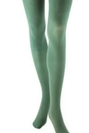Foot Traffic Olive Microfiber Tights O/S and Plus