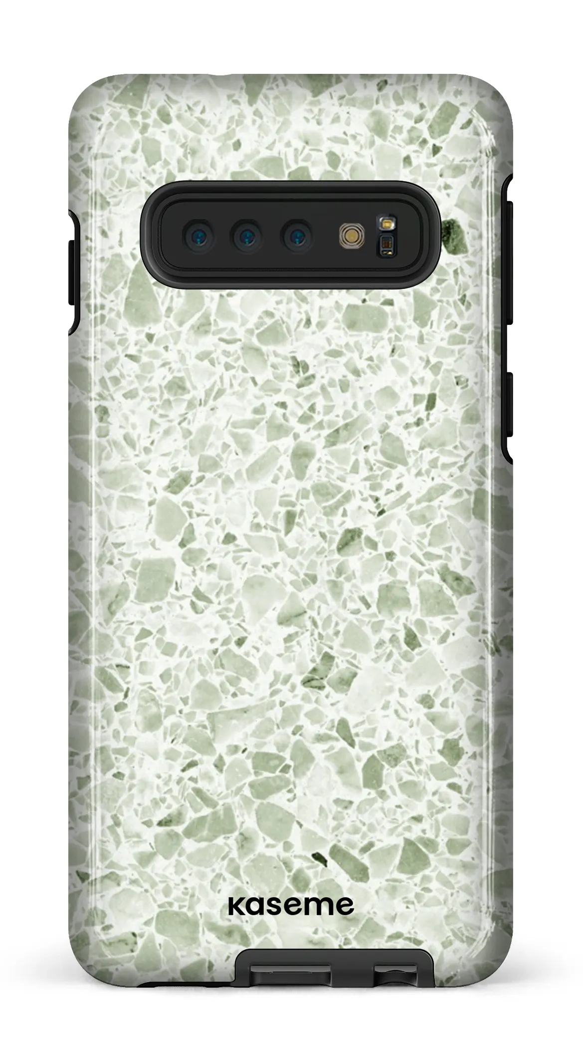 Frozen stone green