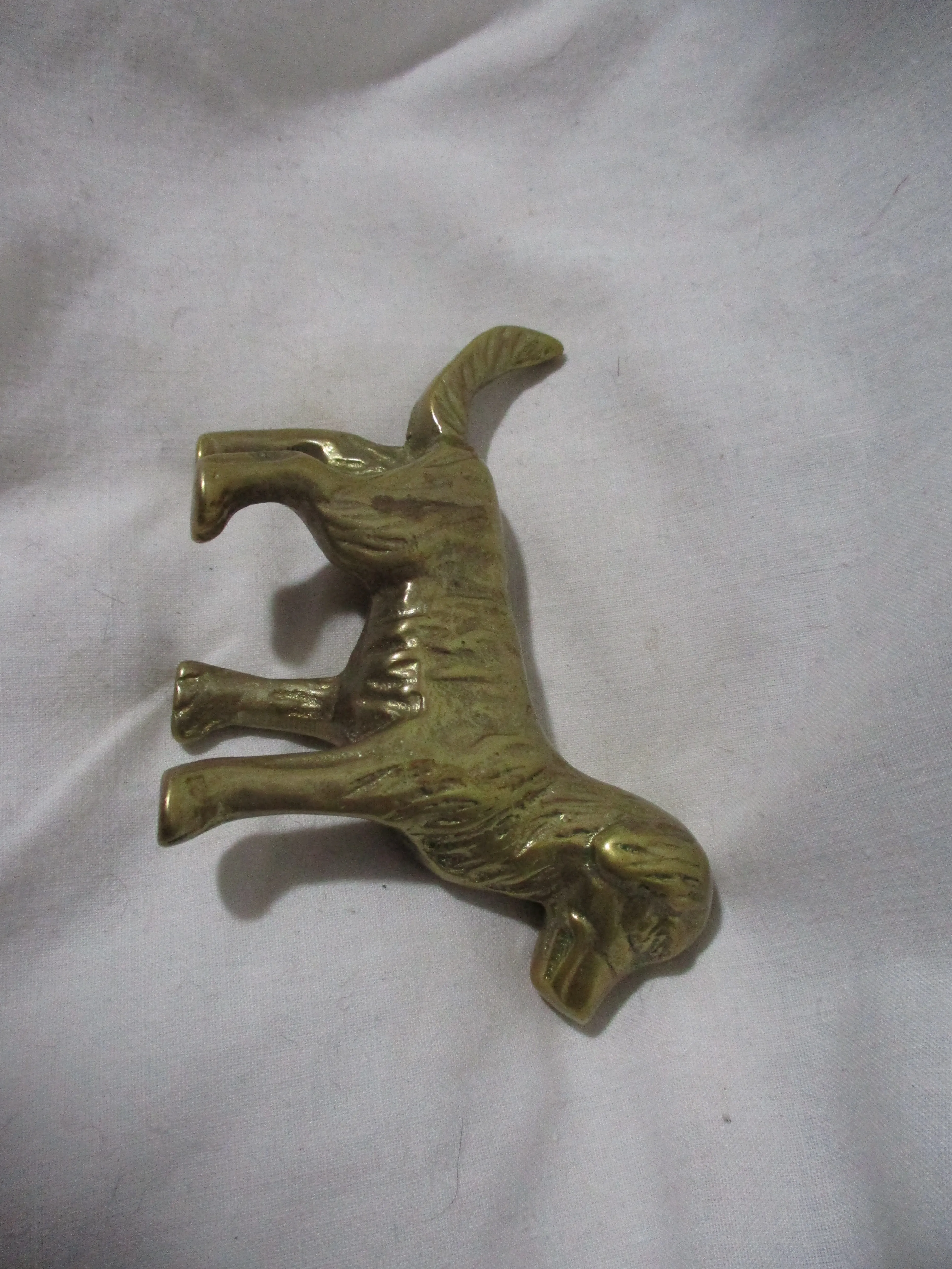 GOLDEN RETRIEVER LAB LABRADOR Brass DOG Figurine Art Decor Pooch