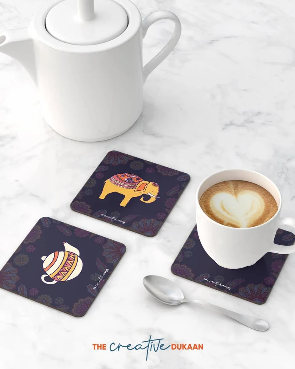 Indian Creative Coasters Set